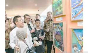 Ubah Trauma Jadi Karya! 200 Anak Bencana Aceh Tamiang & Pariaman Pamerkan Lukisan di Jakarta