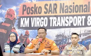 Ditemukan Terombang-ambing di Sungai Teruntum, 4 Jasad Korban KM Virgo Dievakuasi Udara