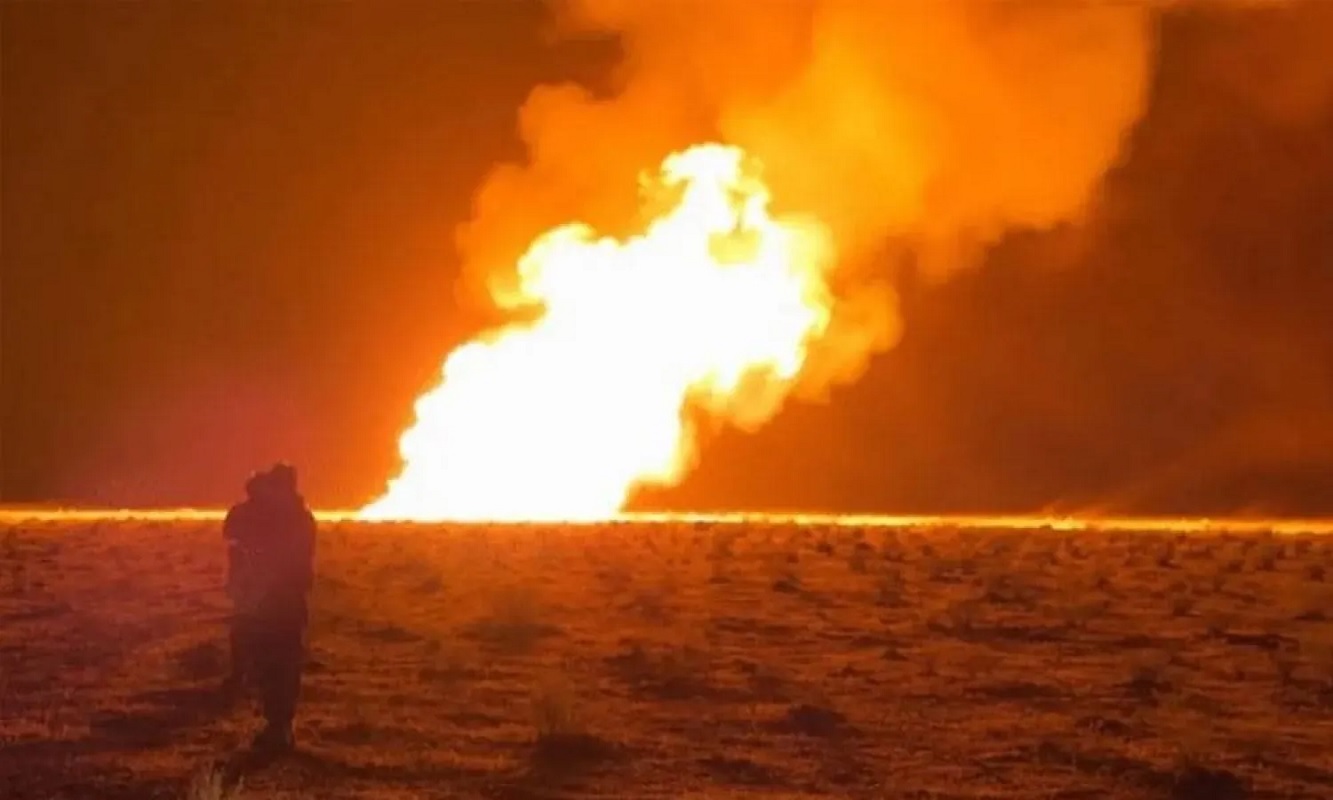 Ledakan Terjadi di Jalur Pipa Gas Suriah, Picu Kebakaran Besar 3 Pembangkit Listrik   