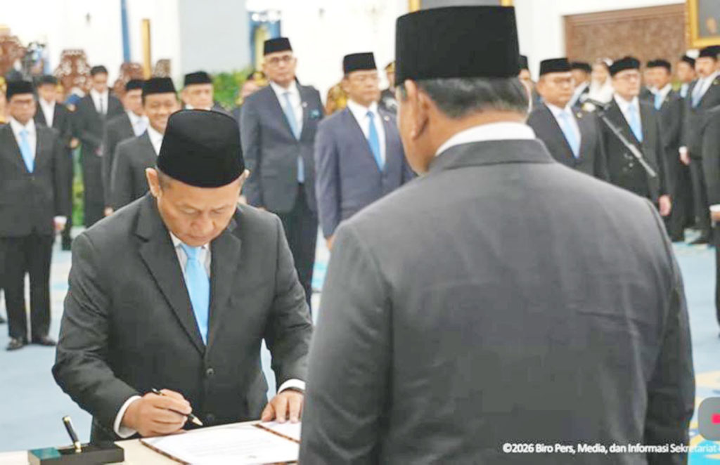 Prabowo Lantik Sarmuji jadi Menteri Perindustrian
