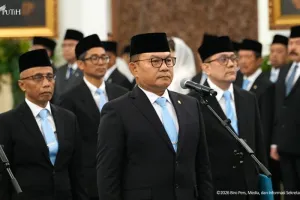 Presiden Prabowo Lantik Dudung Abdurachman sebagai Menko Polkam Gantikan Djamari Chaniago