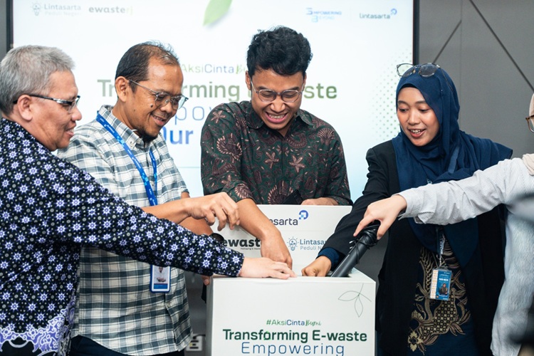Dorong Ekonomi Sirkular, Lintasarta Libatkan Pelajar dan Mahasiswa Kelola E-Waste