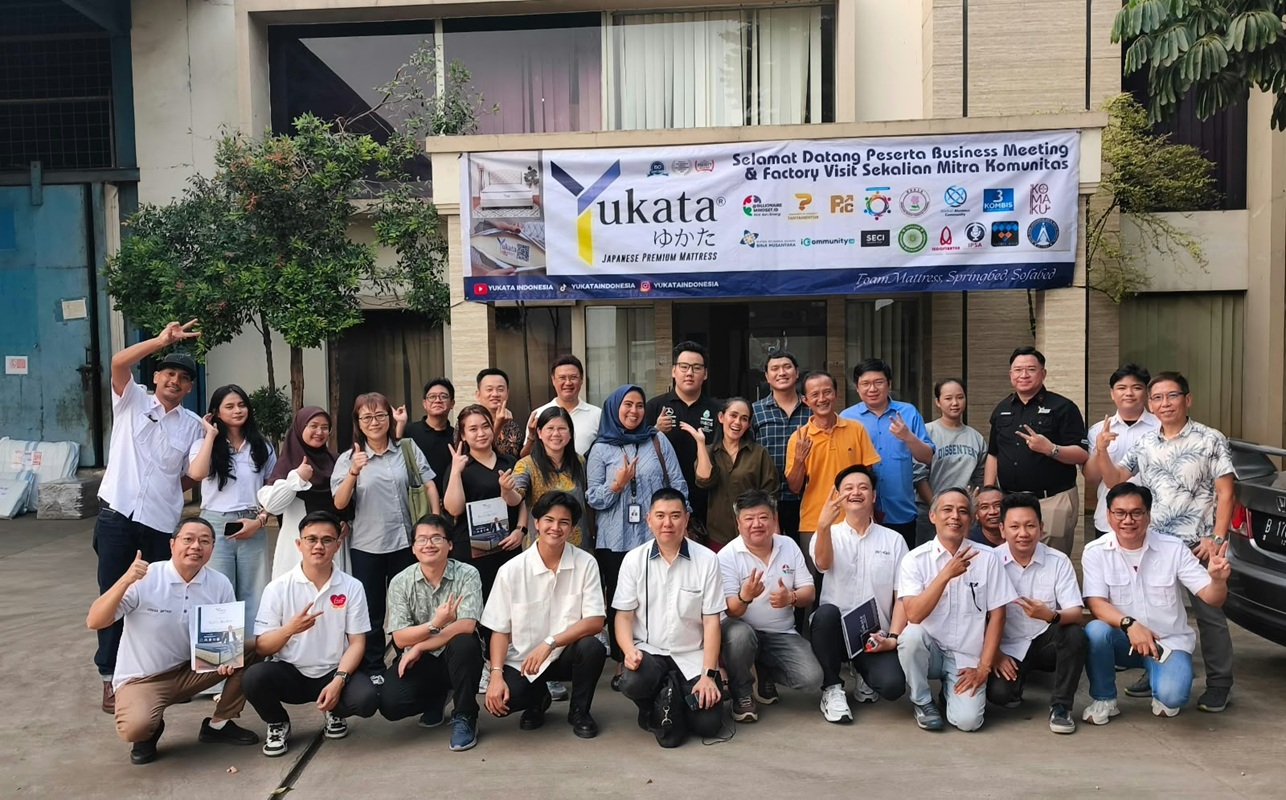 Yukata Indonesia Buka Peluang Kolaborasi Bersama Komunitas lewat Factory Tour 
