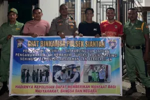 Jelang Pilkades Serentak, Polres Anambas Aktifkan Kembali Satkamling 