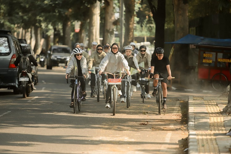 “Pedal Puff Girls” Jadi Wadah Pesepeda Perempuan Gowe...
