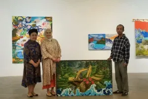 Seniman Arya Sudrajat Abadikan Kampung Seni Jelekong lewat Pameran Tunggal