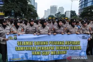 Ada Demo Mahasiswa di DPR, Polisi Siagakan 3.983 Personel Gabungan