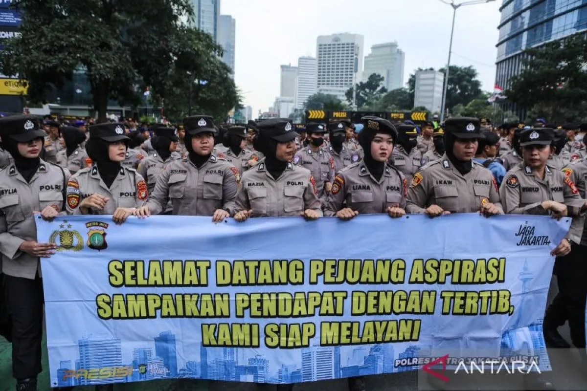 Ada Demo Mahasiswa di DPR, Polisi Siagakan 3.983 Personel...