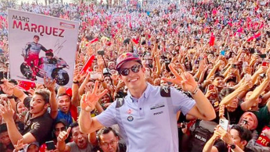 Meriahkan Rangkaian MotoGP ...
