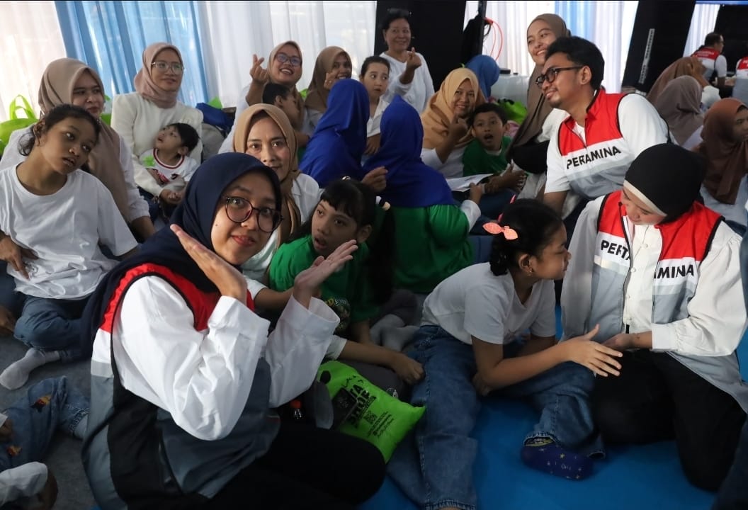 Pertamina Bawa Senyum untuk Anak Berkebutuhan Khusus di S...