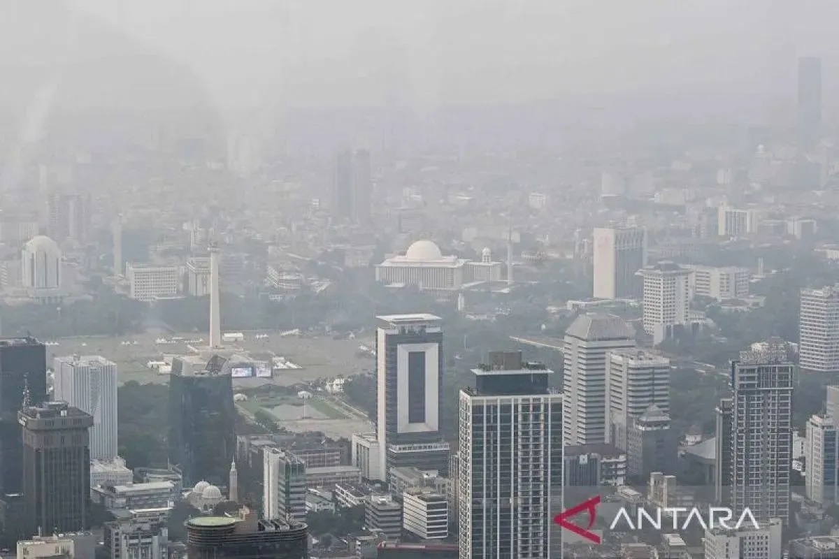 Udara Jakarta Tak Kunjung Membaik, Pagi Ini Terburuk ke-3...