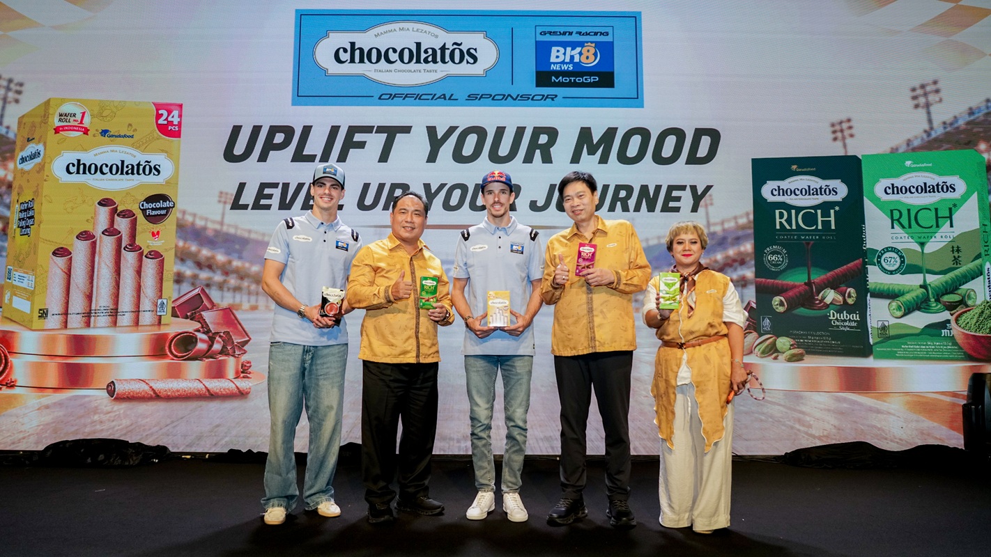 Chocolatos Masuk MotoGP, Bawa Jenama Indonesia ke Panggun...