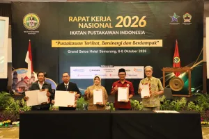 Hadapi Gempuran AI, IPI Tempa Pustakawan Jadi Dedikatif, Kreatif, Adaptif di Rakernas 2026