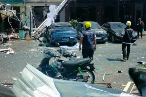 Kepolisian Daerah Jawa Timur Terus Dalami Penyebab Ledakan di Kawasan Ruko San Antonio 