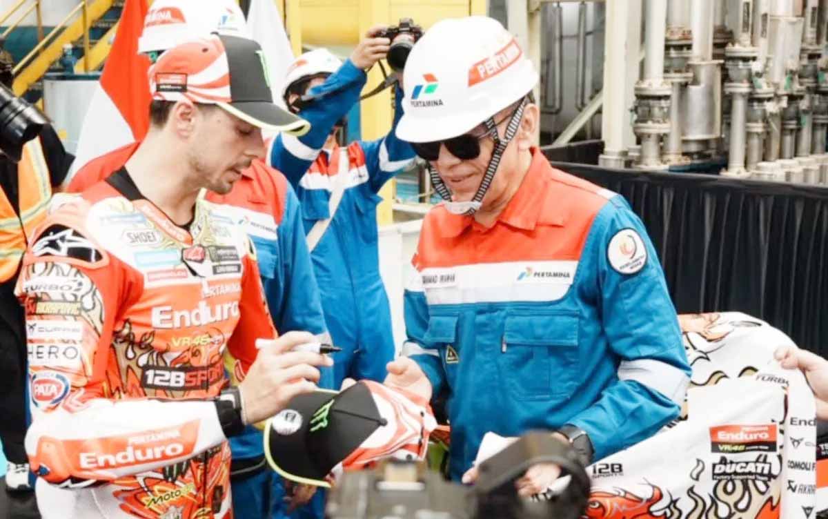 Pertamina Enduro VR46 Racing Team Resmi Luncurkan Livery Khusus Garuda untuk MotoGP Mandalika 2026