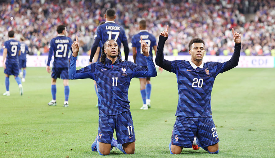 Prancis Jaga Momentum Jelang Jumpa Italia