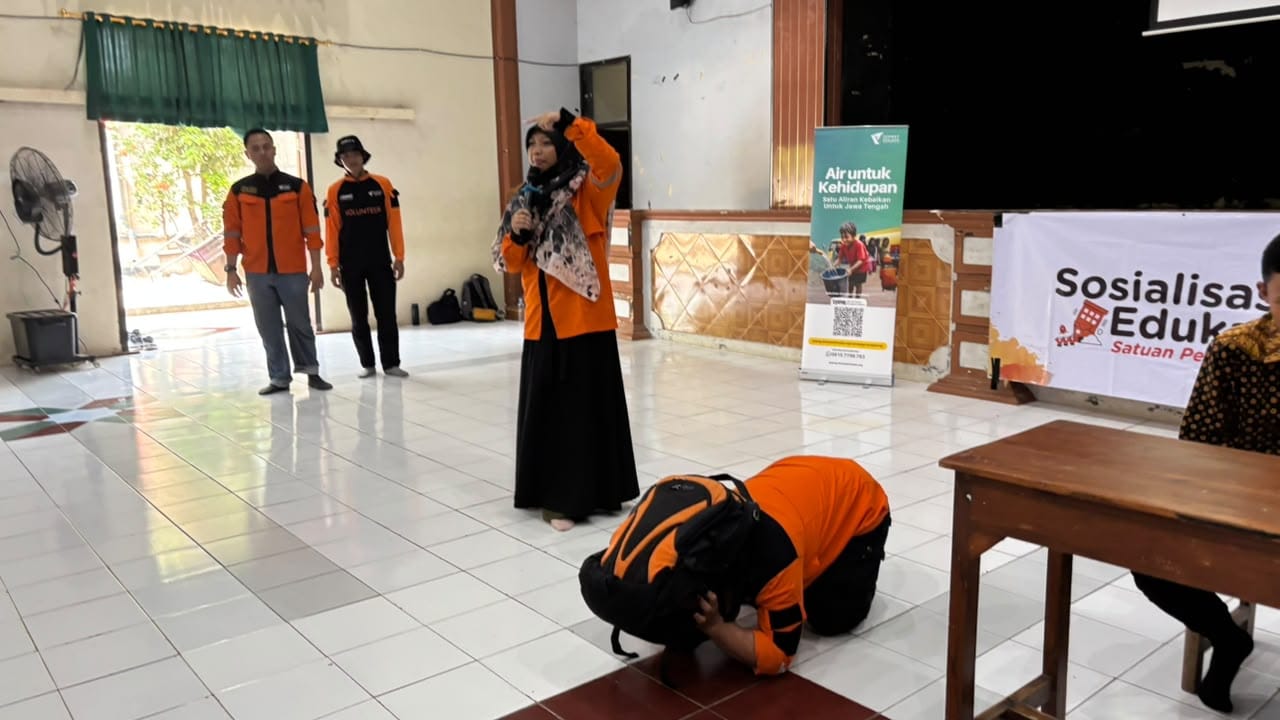 3.408 Siswa di Jateng Ikuti Simulasi Sekolah Tanggap Benc...