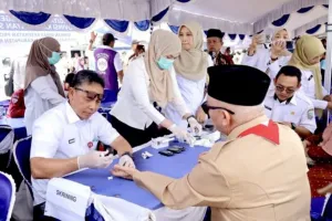 Layanan CKG dan Advokasi Gizi bagi Warga Pesisir Kotabaru
