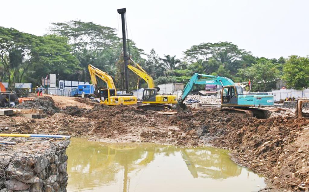 Pembangunan Embung Pondok Labu Rampung Desember 2026, Bia...