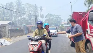 Asap Karhutla Pekat, Pemkot Manado Imbau Gunakan Masker Saat di Luar Rumah