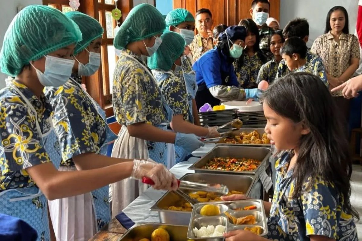 Meniru Jepang, Program MBG Model Prasmanan Diuji Coba di Jepara
