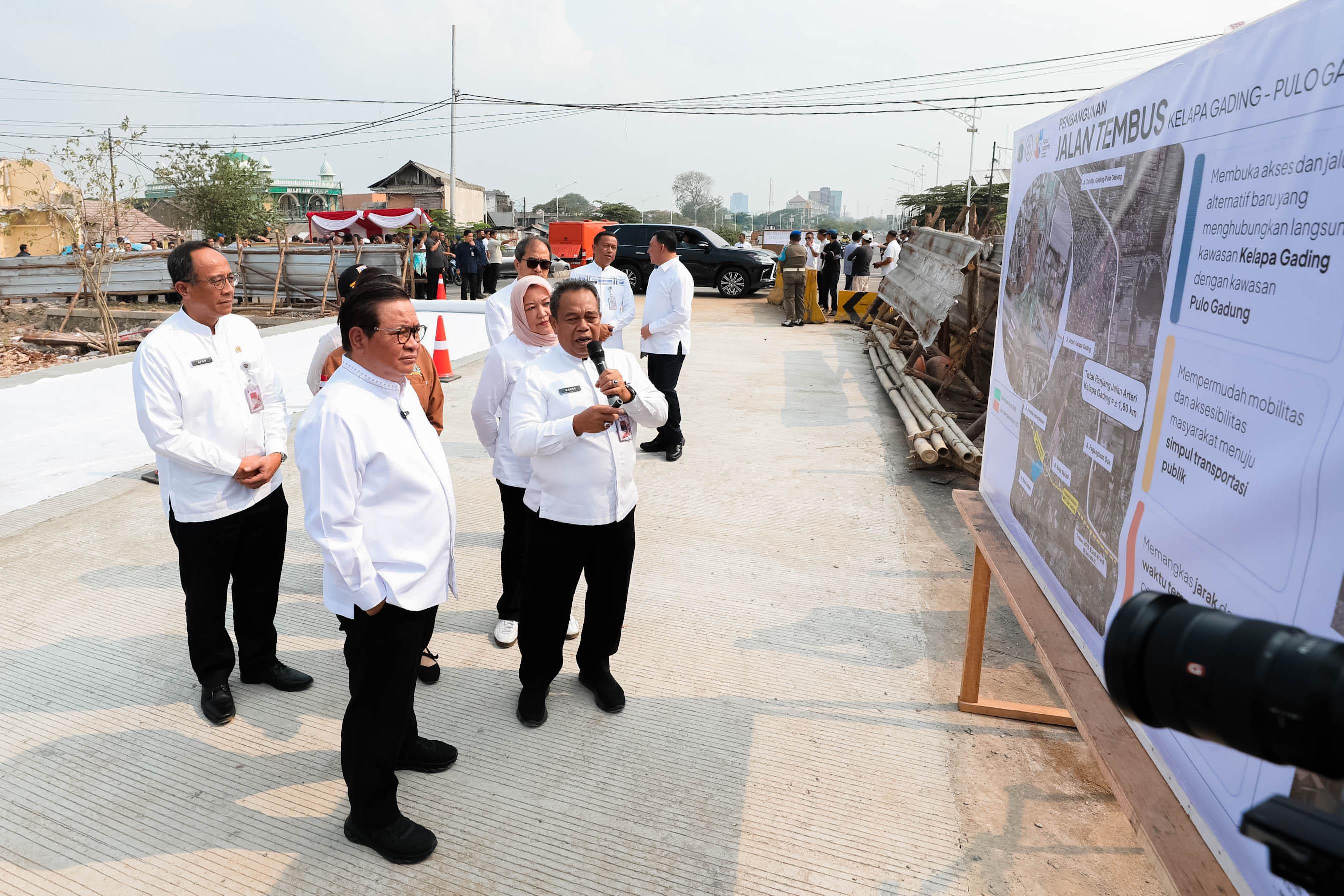 Jalan Tembus Kelapa Gading–Pulo Gadung Ditargetkan Ramp...