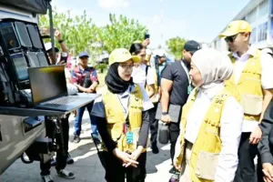 Menkomdigi Meutya Hafid Cek Kesiapan Jaringan Telekomunikasi MotoGP Mandalika 2026