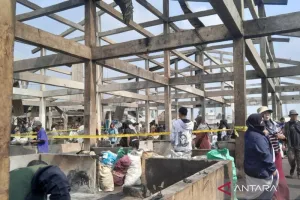 Pasar Andir Garut Dilalap si Jago Merah, Polisi Selidik
