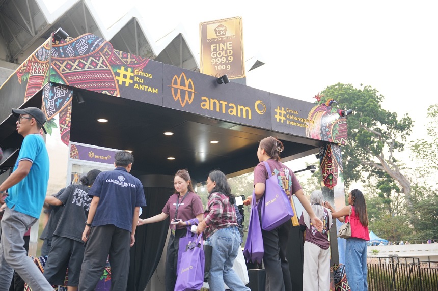 Nonton Konser Sambil Beli Emas, ANTAM Hadirkan ATM Emas d...