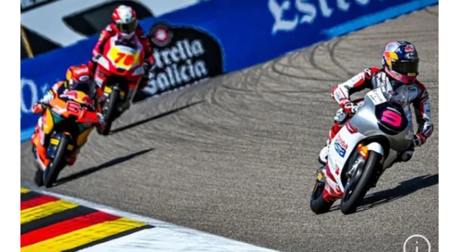 Start dari Posisi Ketujuh, Veda Pratama Langsung Gas Pool di Moto3 GP Indonesia 