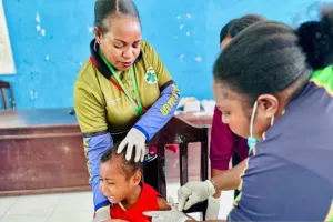 Imunisasi Campak-rubela di Manokwari Menjangkau 6.035 Anak