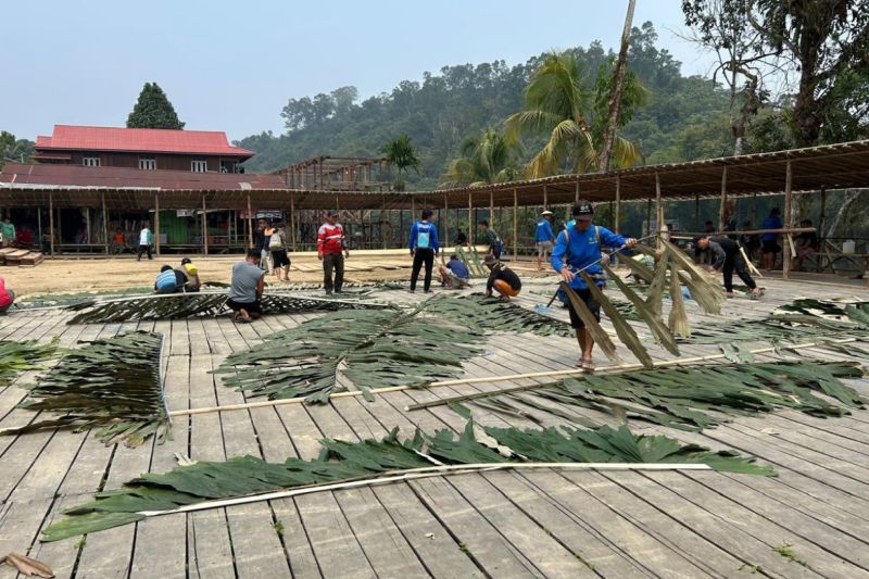 Lestarikan Budaya, Long Pahangai Bersiap Sambut Ribuan Ta...