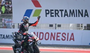 Marco Bezzecchi Bersama Aprilia Dominan, Marc Marquez Kembali Gagal Juara di MotoGP Indonesia 2026