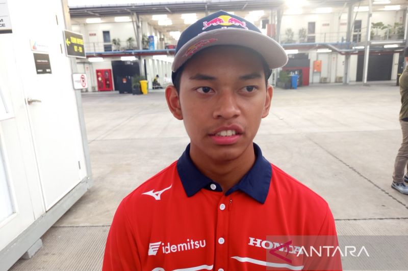 Pembalap Honda Team Asia Veda Pratama Tak Terbebani dengan Status Pembalap Tuan Rumah