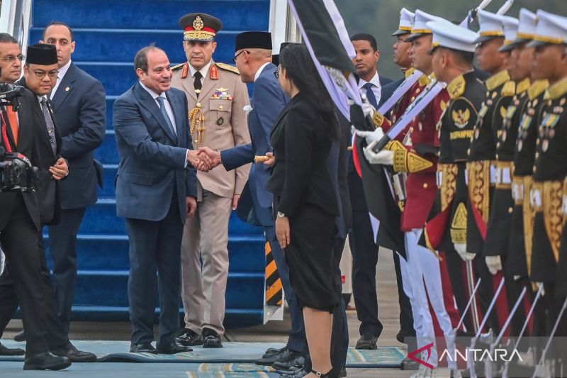 Presiden Prabowo Dijadwalkan Bertemu Empat Mata dengan Presiden Mesir Al-Sisi di Istana