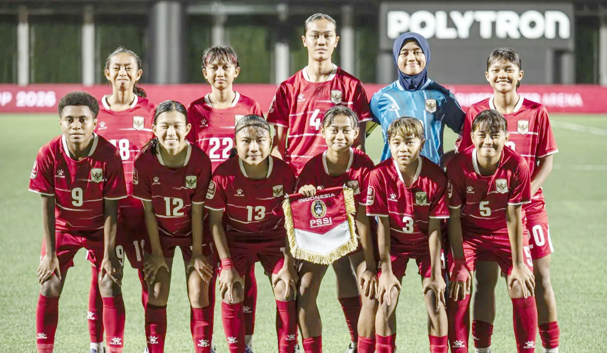 Timnas Putri U17 Indonesia Bantai Singapura 5-0, Lolos ke...