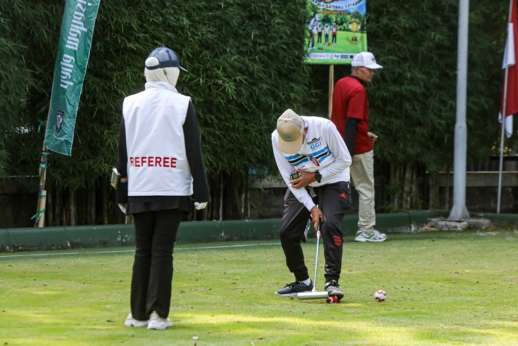 Wali Kota Bandung Buka Turnamen Gateball Spirit ’70plus 