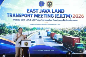 Zero ODOL 2027, Kemenhub Perkuat Aksi Nyata Penanganan Kendaraan Lebih Dimensi dan Lebih Muatan di Jawa Timur
