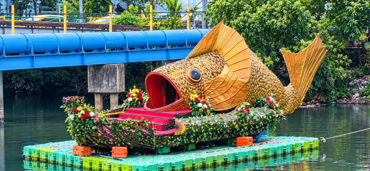 43 Perahu Daur Ulang Siap Meriahkan CiLung Fest 2026 di Danau Sunter