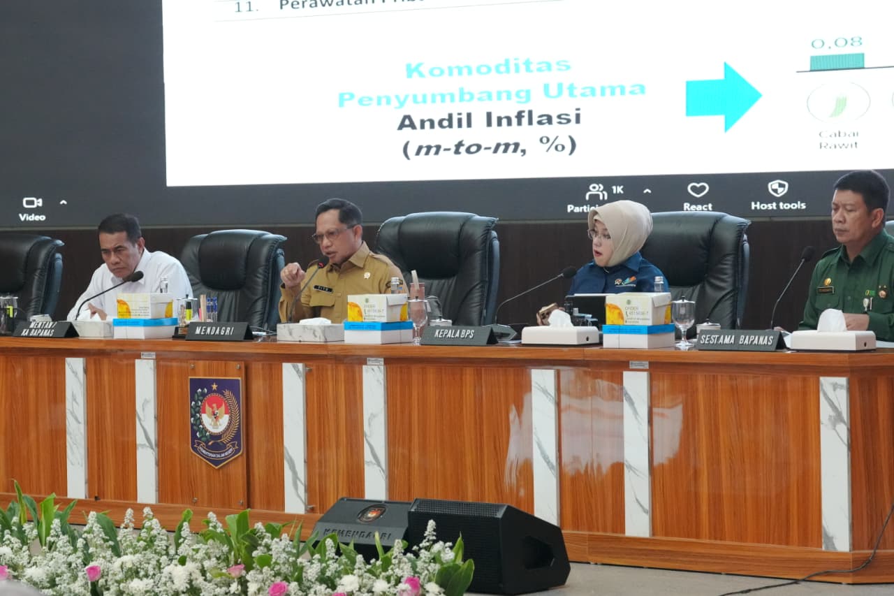 Inflasi RI Naik Jadi 3,28 Persen, Pemda Diminta Segera Bergerak