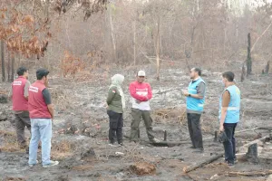 PLN UID Kalselteng Pasang Mesin Pompa 5 Sumur Bor Mitigasi Karhutla Palangka Raya