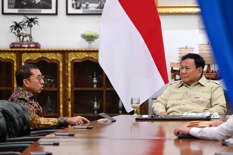Presiden Prabowo Subianto dan Fadli Zon Bahas Percepatan Revitalisasi Museum dan Keraton.