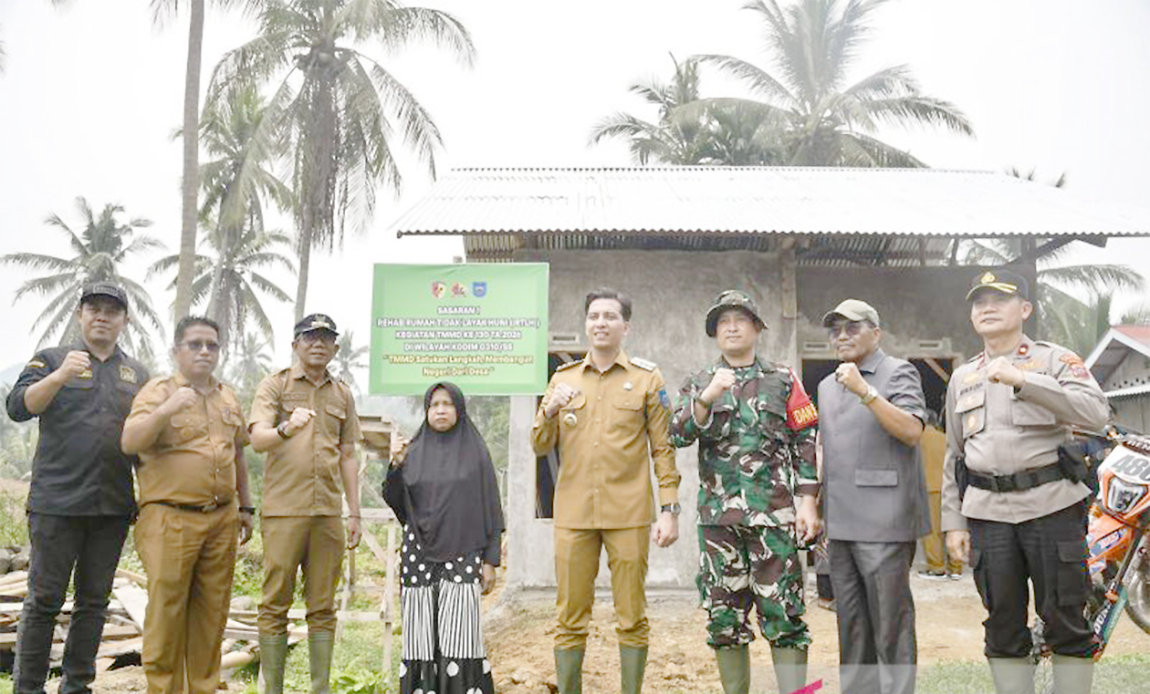 Gebrakan TMMD ke-130! Sinergi TNI-Pemkot Sawahlunto Hantam Stunting dan Kemiskinan!