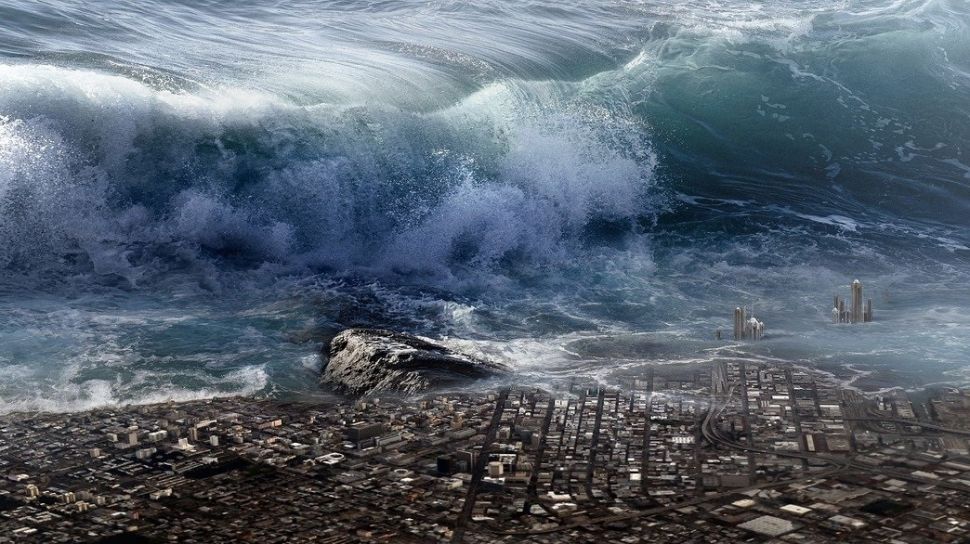 Gelombang Tsunami Setinggi 18 Meter Mengancam Pantai Selatan Kebumen