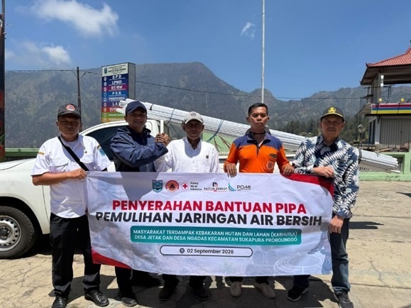 Paiton Energy dan POMI Pulihkan Akses Air Bersih bagi Ratusan Warga Pascakarhutla Bromo.