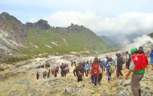 Pendakian Gunung Sibayak Ditutup untuk Pemulihan Ekosistem 