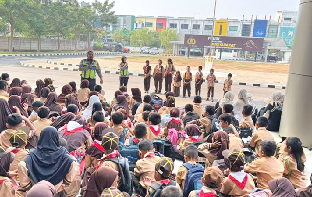 Polres Tangerang Edukasi 237 Siswa Soal Perundungan