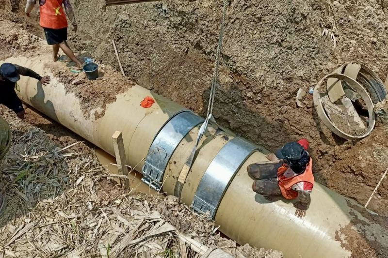 Setelah Perbaikan Pipa, BPAM Banjarbakula Kalsel Berhasil Pulihkan Pasokan Air Baku hingga 70 Persen