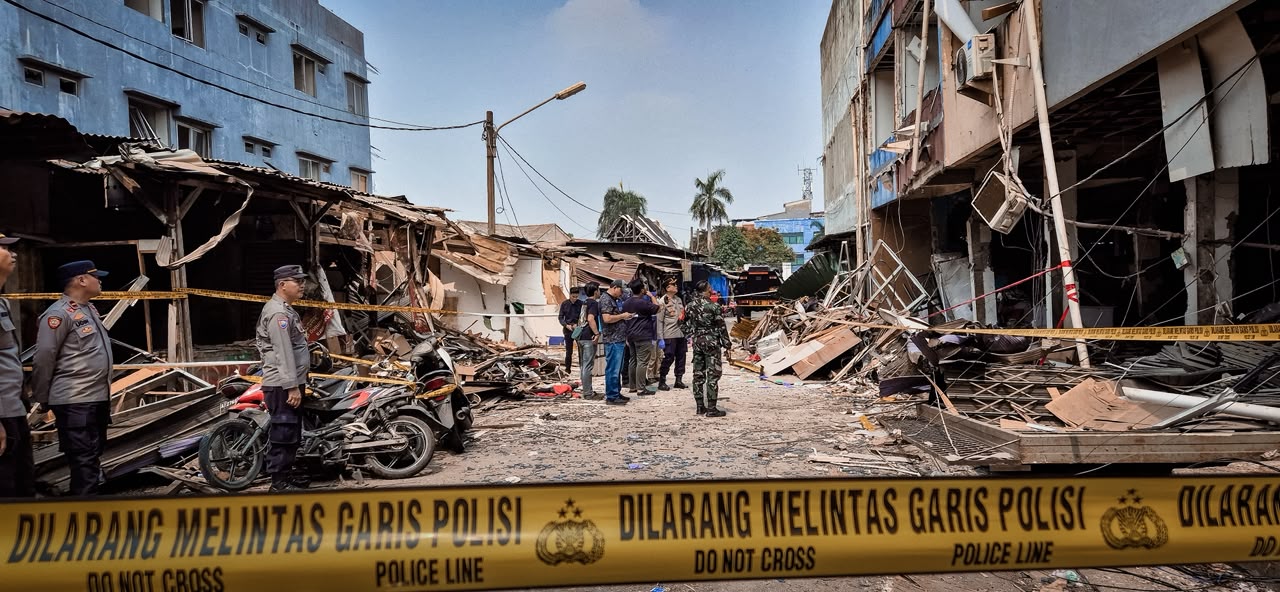 13 Korban Peristiwa Ledakan di Pasar Cimanggis Tangsel, 2 Orang Meninggal Dunia