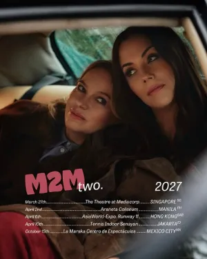 Duo Pop M2M Bakal Manggung di Jakarta pada April 2027